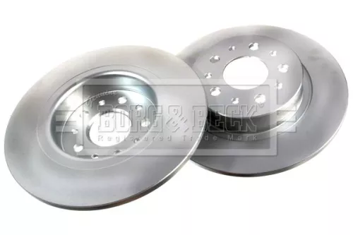 Borg and Beck Borg and Beck BBD5562 2x Rear Solid Brake Discs For Fiat 500l Tipo 264mm 