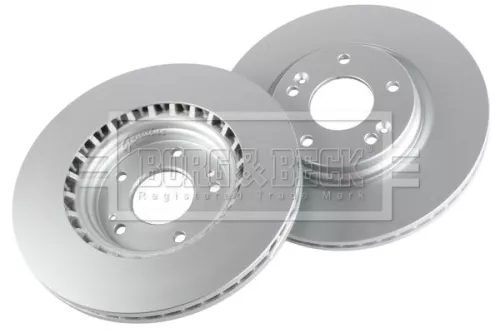Borg and Beck Borg and Beck BBD5563 2x Front Rear Vented Brake Discs For Hyundai Kia Ceed Cerato Elantra I30 Ix35 Ko 