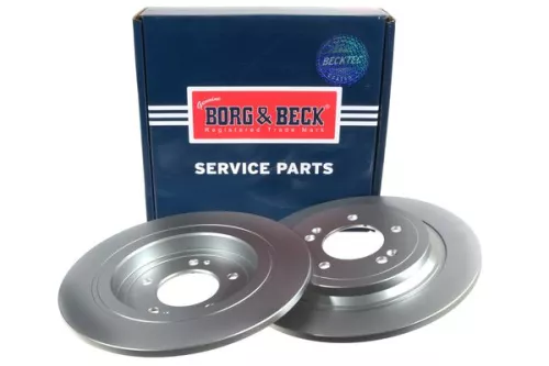 2x Rear Solid Brake Discs Fits Hyundai Kia Ix35 Sportage Tucson 302mm