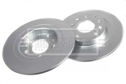 Borg and Beck Borg and Beck BBD5567 2x Rear Solid Brake Discs For Mazda Cx-3 280mm 