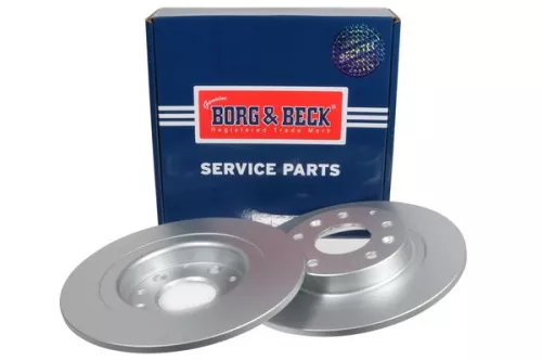 2x Rear Solid Brake Discs For Mazda Cx-3 280mm