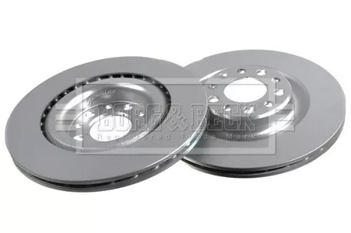 Borg and Beck Borg and Beck BBD5572 2x Rear Vented Brake Discs For Alfa Romeo Giulia Stelvio 320mm 