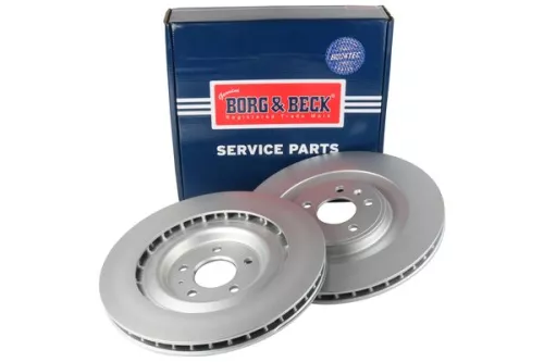 2x Rear Vented Brake Discs For Porsche Macan 356mm