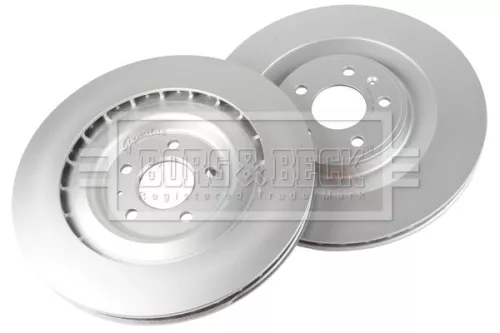 Borg and Beck Borg and Beck BBD5577 2x Rear Vented Brake Discs For Porsche Macan 356mm 