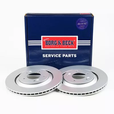 2x Rear Vented Brake Discs For Hyundai I30 Kona 314mm