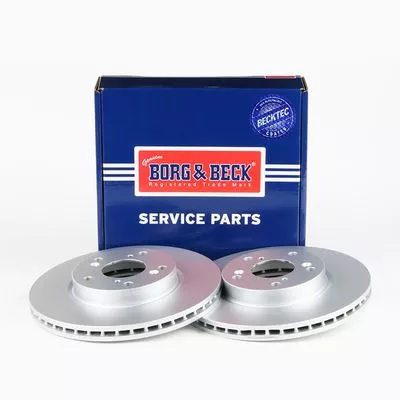 2x Front Vented Brake Discs For Honda Accord Civic 282mm