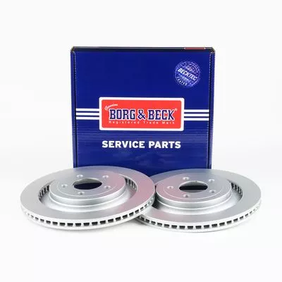 2x Rear Vented Brake Discs For Ford Usa Mustang 330mm