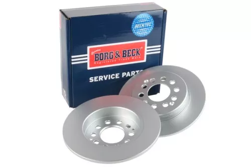 2x Rear Solid Brake Discs For Mg Mg Zs 255mm