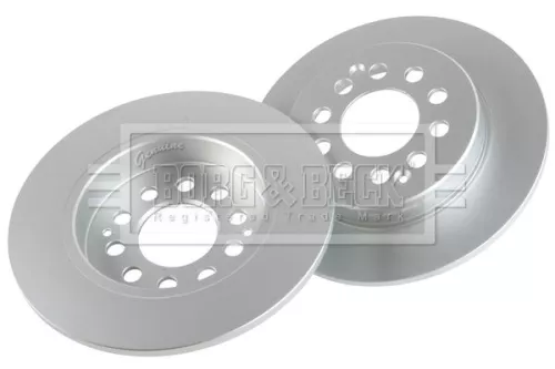 Borg and Beck Borg and Beck BBD5604 2x Rear Solid Brake Discs For Mg Mg Zs 255mm 