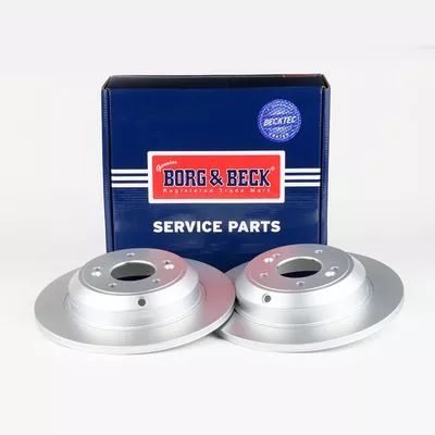 2x Rear Solid Brake Discs For Hyundai Kia Genesis Stinger 314mm