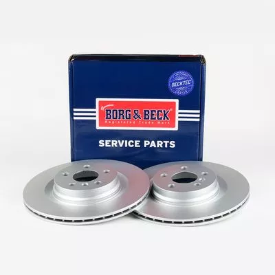 2x Rear Vented Brake Discs For Bmw Mini 1 2 Clubman Countryman X2 330mm