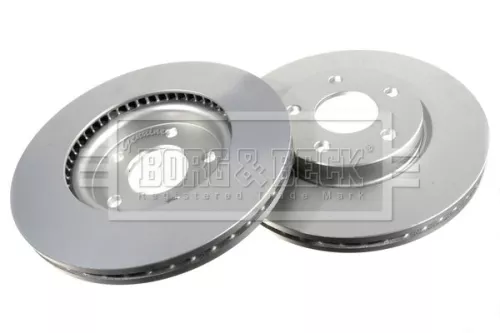 Borg and Beck Borg and Beck BBD5619 2x Front Vented Brake Discs For Ford Puma Tourneo Courier Transit Courier 278mm 