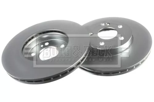 Borg and Beck Borg and Beck BBD5621 2x Front Vented Brake Discs For Mercedes A-class B-class Cla 295mm 