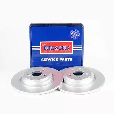 2x Rear Solid Brake Discs For Mercedes Gle 330mm