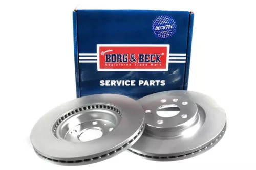2x Front Vented Brake Discs Fits Volvo Xc40 296mm