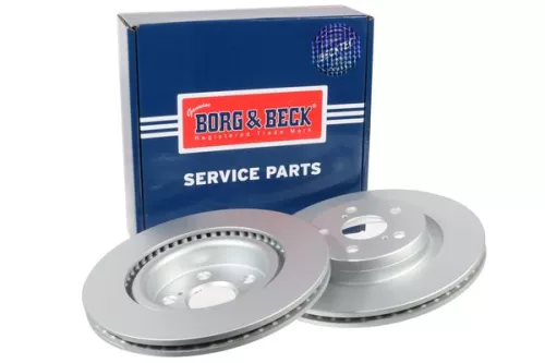 2x Front Vented Brake Discs For Mazda Toyota 2 Yaris 282mm