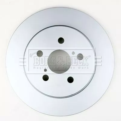 Borg and Beck Borg and Beck BBD5651 2x Rear Solid Brake Discs For Mazda Toyota 2 Yaris 273mm 