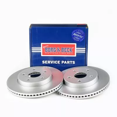 2x Front Vented Brake Discs For Toyota Yaris Cross 283mm