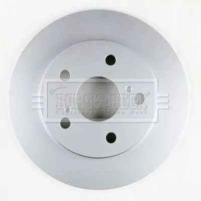 Borg and Beck Borg and Beck BBD5658 2x Rear Solid Brake Discs For Toyota Yaris Cross 265mm 