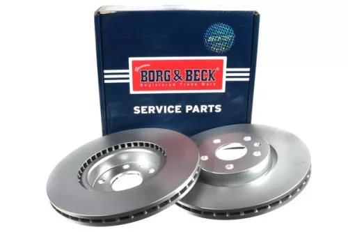 2x Front Vented Brake Discs For Mg Mg Gs Mg Hs 312mm