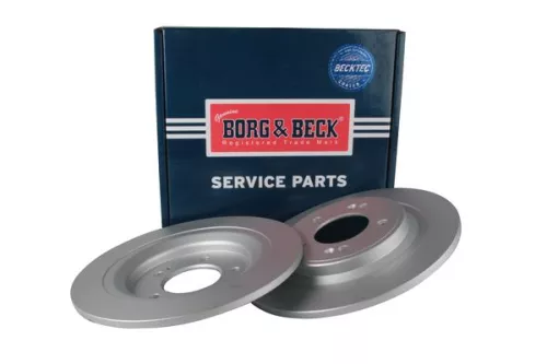 2x Rear Solid Brake Discs Fits Hyundai Kia Kona Sportage Tucson 300mm