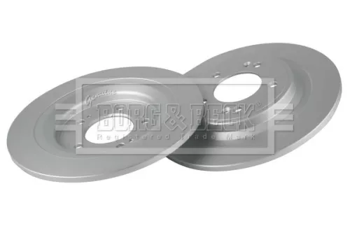 Borg and Beck Borg and Beck BBD5661 2x Rear Solid Brake Discs Fits Hyundai Kia Kona Sportage Tucson 300mm 