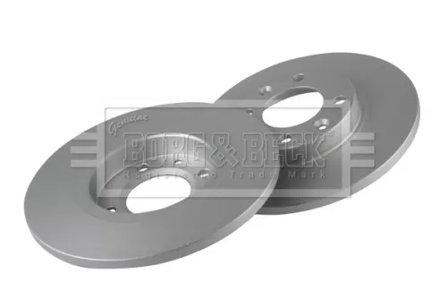 Borg and Beck Borg and Beck BBD5664 2x Rear Solid Brake Discs For Citroën Ds Opel Peugeot Vauxhall 2008 208 C3 C4 C4 