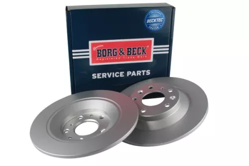 2x Rear Solid Brake Discs For Mazda Cx-30 303mm