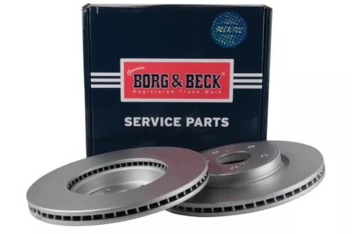 2x Front Vented Brake Discs For Honda Cr-v 312mm