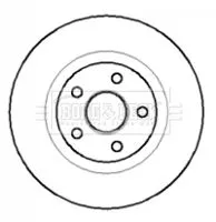 2x Front Vented Brake Discs Fits Daimler Jaguar Daimler Xj Xk 8 325mm