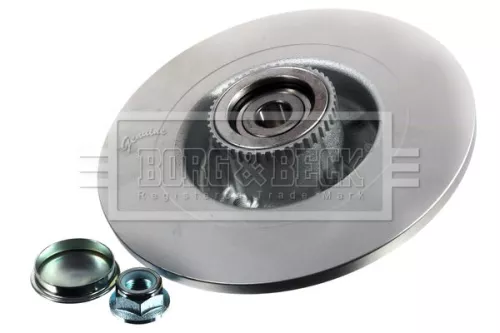 Borg and Beck Borg and Beck BBD5721S Single Rear Solid Brake Disc Fits Renault Megane Scénic 274mm 