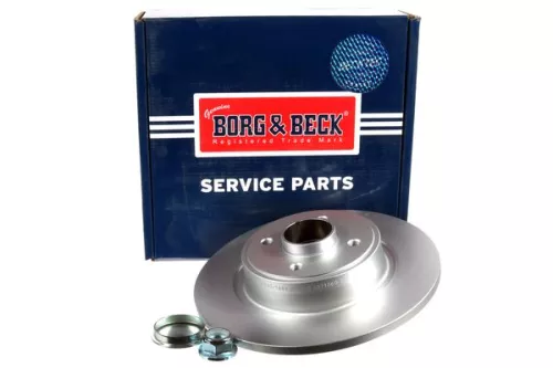 Borg and Beck Borg and Beck BBD5721S Single Rear Solid Brake Disc Fits Renault Megane Scénic 274mm 