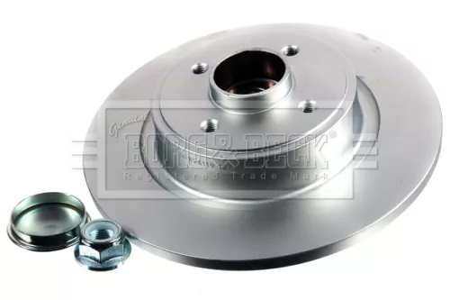 Borg and Beck Borg and Beck BBD5721S Single Rear Solid Brake Disc Fits Renault Megane Scénic 274mm 