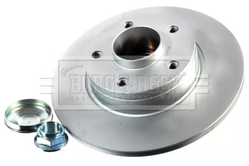 Borg and Beck Borg and Beck BBD5772S Single Rear Solid Brake Disc Fits Nissan Opel Renault Vauxhall Primastar Trafic  
