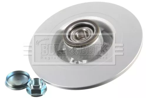 Borg and Beck Borg and Beck BBD5794S Single Rear Solid Brake Disc Fits Renault Grand Scénic 274mm 