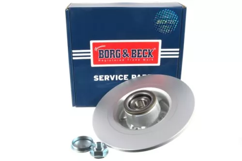 Borg and Beck Borg and Beck BBD5794S Single Rear Solid Brake Disc Fits Renault Grand Scénic 274mm 