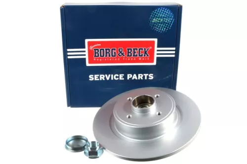 Borg and Beck Borg and Beck BBD5794S Single Rear Solid Brake Disc Fits Renault Grand Scénic 274mm 