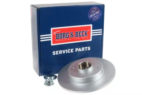 Borg and Beck Borg and Beck BBD5796S Single Rear Solid Brake Disc Fits Citroën Peugeot 307 C4 249mm 