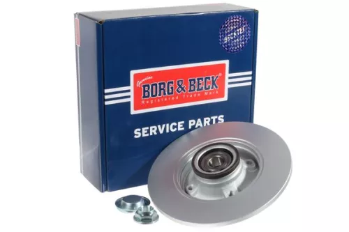 Single Rear Solid Brake Disc Fits Citroën Peugeot 307 C4 249mm