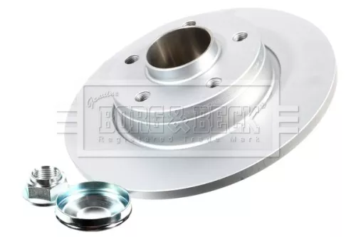 Borg and Beck Borg and Beck BBD5813S Single Rear Solid Brake Disc Fits Nissan Opel Renault Vauxhall Primastar Trafic  