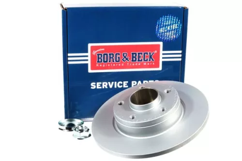 Borg and Beck Borg and Beck BBD5813S Single Rear Solid Brake Disc Fits Nissan Opel Renault Vauxhall Primastar Trafic  