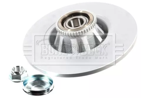 Borg and Beck Borg and Beck BBD5813S Single Rear Solid Brake Disc Fits Nissan Opel Renault Vauxhall Primastar Trafic  