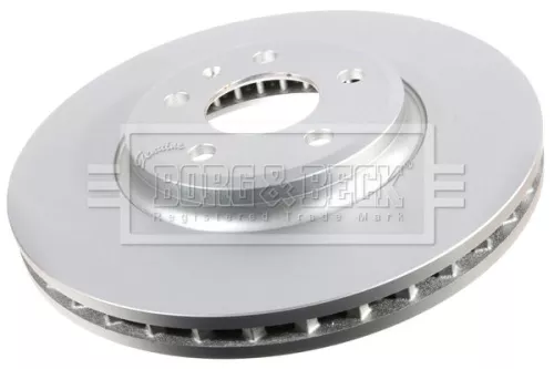 Borg and Beck Borg and Beck BBD5819S Single Front Vented Brake Disc Fits Audi A4 A4 Allroad A5 A6 A7 Q5 320mm 