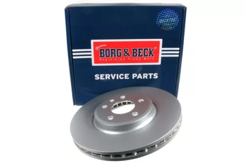 Borg and Beck Borg and Beck BBD5819S Single Front Vented Brake Disc Fits Audi A4 A4 Allroad A5 A6 A7 Q5 320mm 