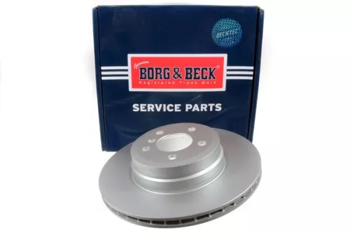 Single Rear Vented Brake Disc Fits Bmw X5 X6 345mm