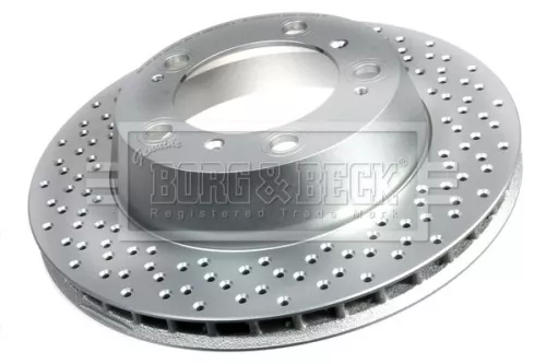 Borg and Beck Borg and Beck BBD5836S Single Rear Perforated/vented Brake Disc Fits Porsche Boxster Cayman 299mm 