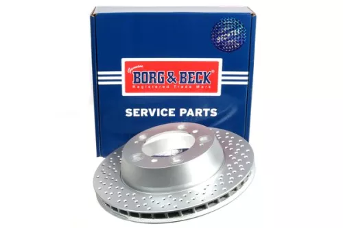 Single Rear Perforated/vented Brake Disc Fits Porsche Boxster Cayman 299mm
