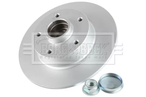 Borg and Beck Borg and Beck BBD5838S Single Rear Solid Brake Disc Fits Renault Fluence Megane 260mm 