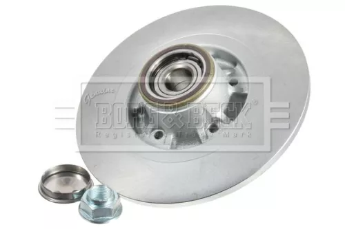 Borg and Beck Borg and Beck BBD5840S Single Rear Solid Brake Disc Fits Mercedes Renault Citan Kangoo Kangoo / Grand K 