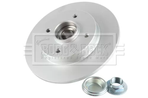 Borg and Beck Borg and Beck BBD5841S Single Rear Solid Brake Disc Fits Citroën Ds Peugeot 308 308 Cc 308 Sw C4 Ds 4 / 